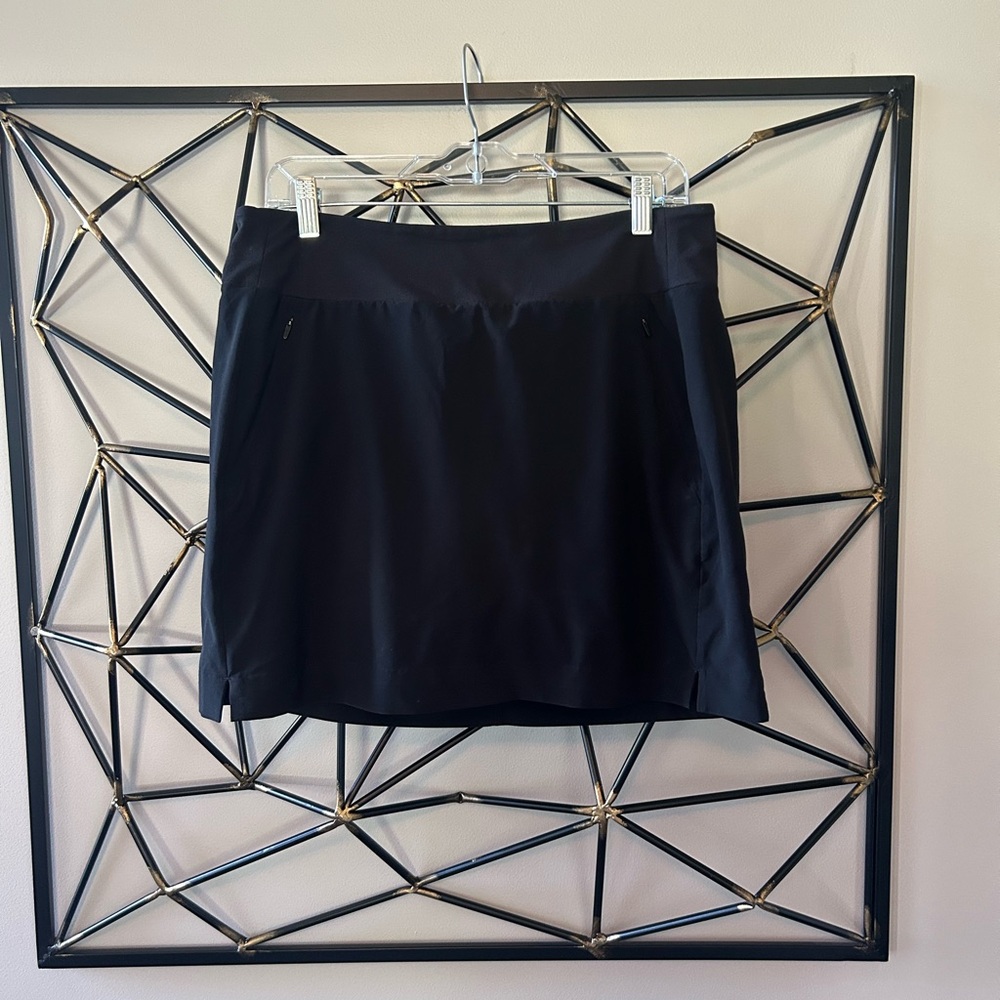 Athleta Black Skort
